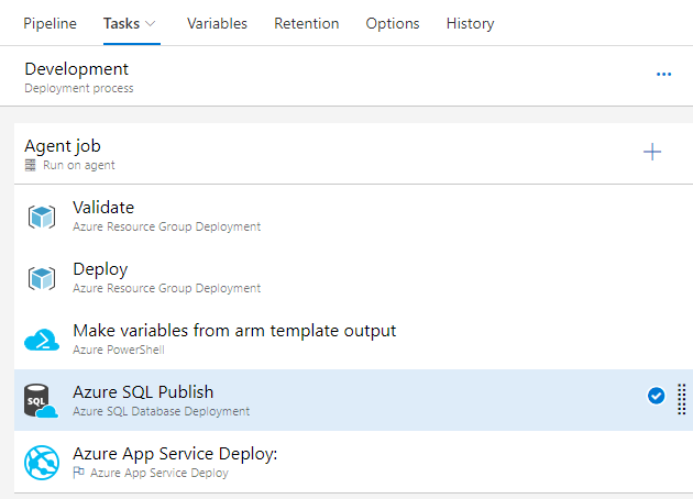 SQL Publish Step